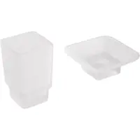 Beliani ZORRITOS - 6-delige badkamer hardware set - Zwart - Aluminium