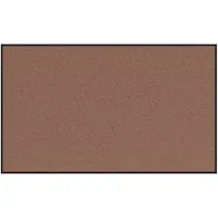 vidaXL Deurmat Bruin en zwart 90 x 150 cm 100% Polyamide