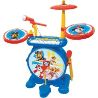 Ryhmä Hau Mijn Rockband Paw Patrol compleet elektronische lichtgevende drumset met kruk