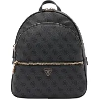 GUESS Rugzak 'MANHATTAN II LARGE BACKPACK' basaltgrijs / zwart