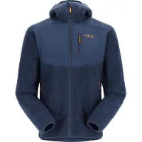 Rab - Wandel- en bergsportkleding - Outpost Hoody Deep Ink voor Heren - Maat L - Blauw