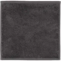 Cawö Gezichtsdoekje Pure Uni Basalt (Set van 6)