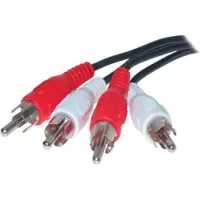 S-Impuls Tulp stereo kabel | zwart | 15 meter