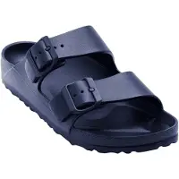 Original Brands Sundreamer vegan slides podologisch goedgekeurd slipper donker