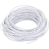 Kalitec 10 meter voertuigkabel FLRY-B 0,75 mm² wit I voertuigkabel I kabel voor voertuigelektronica