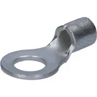 Kalitec Set van 10 Cembre S2,5-M3 ongeïsoleerde ringkabelschoenen voor het krimpen van 1,5 mm² - 2,5 mm² M3-bouten