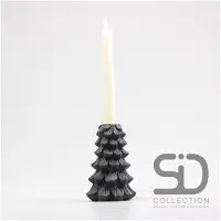 Season Inspired Decoration Kandelaar kerstboom 10x10x15 zwart