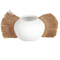 HBX natural living Vaas Flugilo Ø11xH8cm Bohostyle