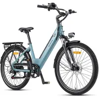 ENGWE P275 SE Elektrische fiets - Actieradius 80km - Verwijderbare batterij 36V13Ah - Motor 250W - Hydraulische schijfremmen - Shimano 7 versnellingen - 27.5 Inch City Commuter EBike - blauw
