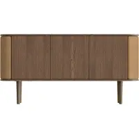 UMAGE Treasures 3 Deurs Kast Dark Oak | Sugar Brown