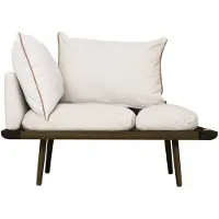 UMAGE Lounge Around 1½-Zitsbank Dark Oak | White Sands