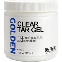 Golden Artist Colors Clear Tar Gel 473 ml 1 st.