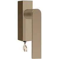 Formani Piet Boon ARC PBA101-DKLOCK draaikiepgarnituur afsluitbaar linkswijzend - PVD licht brons
