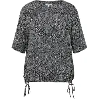 s.Oliver Blouse zwart / wit