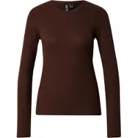 Pieces Shirt 'PCRUKA' donkerbruin