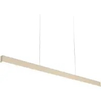 Lumidora Hanglamp 75224 - ALFIE - 2 Lichts - Ingebouwd LED - 24.0 Watt - 2400 Lumen - 6500 Kelvin - Beige - Metaal - Met dimmer