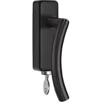 Formani Basics LB4-DKLOCK-O draaikiepgarnituur afsluitbaar rechtsdraaiend - mat zwart