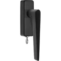 Formani Basics LB21H-DKLOCK-O draaikiepgarnituur afsluitbaar - mat zwart
