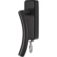 Formani Basics LB4-DKLOCK-O draaikiepgarnituur afsluitbaar linksdraaiend - mat zwart