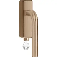 Formani Basics LB3-DKLOCK-O draaikiepgarnituur afsluitbaar - PVD licht brons
