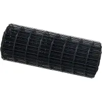vidaXL Euro Hek Grijs 0.6 x 25 m PVC-gelaagd ijzer