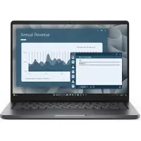 Dell Pro 14 PC14255 AMD Ryzen 5 220 Laptop 35.6 cm (14") Full HD+ 16 GB DDR5-SDRAM 512 GB SSD Wi-Fi 6E (802.11ax) Windows 11 Pro Slovakian, Czech Black