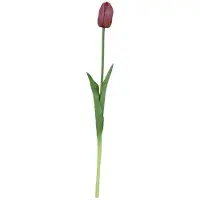 Countryfield Kunstbloem tulp paars 10x10x47cm