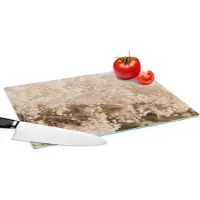 KitchenYeah Glazen Snijplank - 39x28 - Pampasgras - Plant - Natuur - Snijplanken Glas