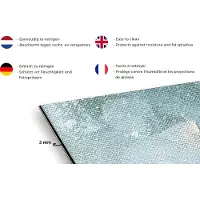 KitchenYeah Spatscherm keuken 120x80 cm - Kookplaat achterwand Acrylverf - Abstract - Design - Muurbeschermer - Spatwand fornuis - Hoogwaardig aluminium
