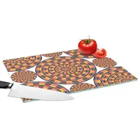 KitchenYeah Glazen Snijplank - 39x28 - Mandala - Mexico - Patroon - Snijplanken Glas