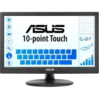 Asus Monitor VT169HE 15.6" FullHD 1080p IPS Multitouch 10 punten Eye Care VESA