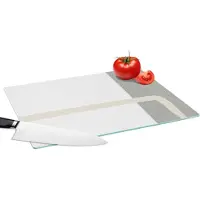 KitchenYeah Glazen Snijplank - 39x28 - Abstract - Minimalisme - Design - Snijplanken Glas