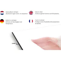 KitchenYeah Spatscherm keuken 120x80 cm - Kookplaat achterwand Varken - Roze - Dieren - Natuur - Muurbeschermer - Spatwand fornuis - Hoogwaardig aluminium