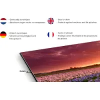 KitchenYeah Spatscherm keuken 120x80 cm - Kookplaat achterwand Hyacinten in Nederlands landschap - Muurbeschermer - Spatwand fornuis - Hoogwaardig aluminium