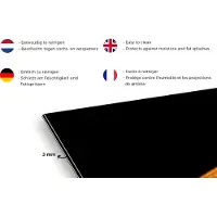 KitchenYeah Spatscherm keuken 120x80 cm - Kookplaat achterwand Vogel - Snavel - Veren - Muurbeschermer - Spatwand fornuis - Hoogwaardig aluminium
