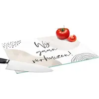 KitchenYeah Glazen Snijplank - 39x28 - Verhuizen - Home - Quote - Snijplanken Glas