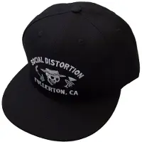 Social Distortion Fullerton Skelly Black UNI