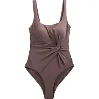 Next Shaping-badpak chocoladebruin