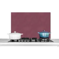 KitchenYeah Spatscherm keuken - Spatwand - Leer - Roze - Dierenvel - Dier - 90x60 cm - Achterwand - Spatwand