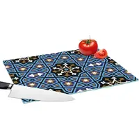 KitchenYeah Glazen Snijplank - 39x28 - Mozaïek - Azië - Patronen - Snijplanken Glas