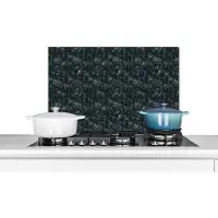 KitchenYeah Spatscherm keuken 60x40 cm - Kookplaat achterwand Structuur - Graniet print - Patroon - Muurbeschermer - Spatwand fornuis - Hoogwaardig aluminium