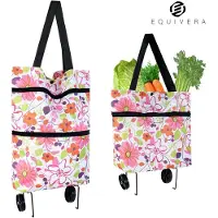 Equivera Boodschappentrolley met Koelvak - Boodschappentrolley - Boodschappen Trolley - Boodschappentrolleys