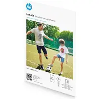 HP Iron-On Transfers voor lichte stoffen, A4 (210 x 297 mm), 10 vellen