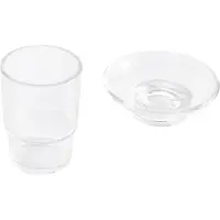Beliani TOCOPILLA - 6-delige badkamer hardware set - Zwart - Aluminium