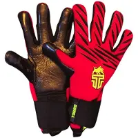 Torro Diablo Keepershandschoenen - Ergo Roll Negativ Cut - Rood/Zwart/Yellow - Kids