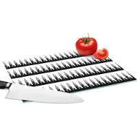 KitchenYeah Glazen Snijplank - 28x20 - New York - Patronen - Empire State Building - Snijplanken Glas
