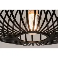Lumidora Hanglamp 74244 - FELIX - E27 - Zwart - Metaal - ⌀ 39 cm