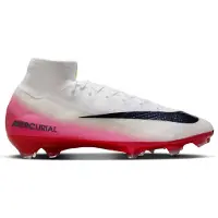 Nike Zoom Mercurial Superfly 10 Elite Gras Voetbalschoenen (FG) Wit Rood Zwart