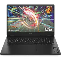 HP OMEN 17" Gaming Laptop - 17-db1002nb - Shadow Black - RTX 5060 - Azerty toetsenbord met RGB verlichting