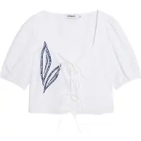 Desigual Blouse navy / wit